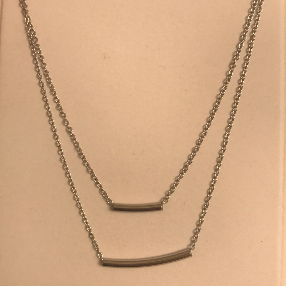 Two layered necklace
